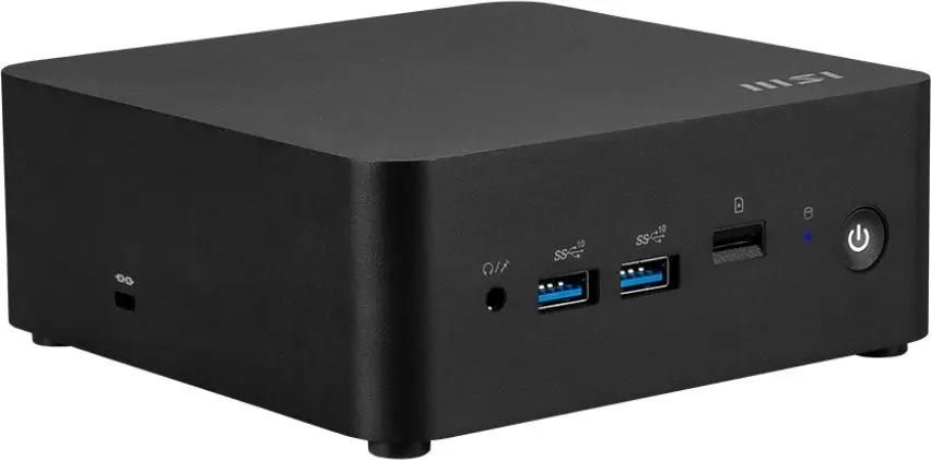 Неттоп MSI Cubi NUC 1M-043XRU,  Intel Core 7 150U,  DDR5 16ГБ, 512ГБ(SSD),  Intel Graphics,  CR,  без операционной системы,  черный [9s6-b0b111-043]